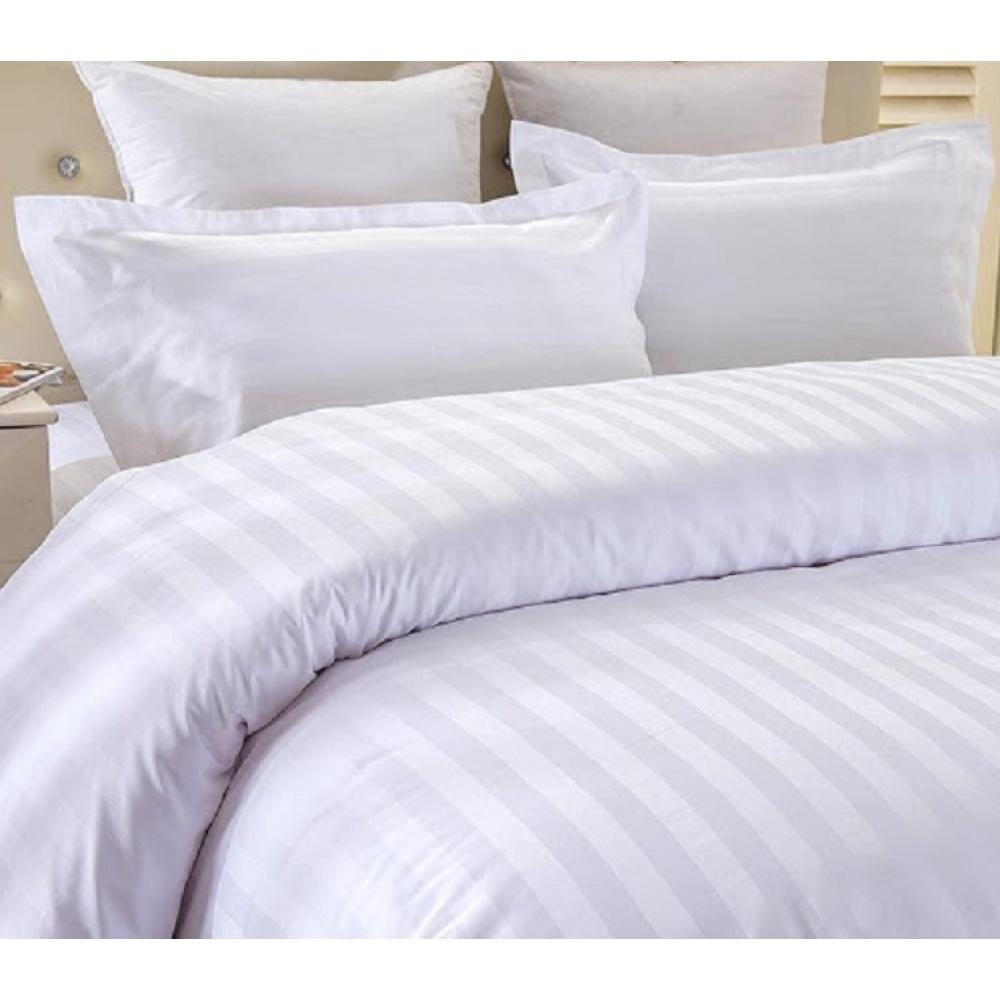 Lenjerie de pat tip hotel, 2 persoane, 100% bumbac