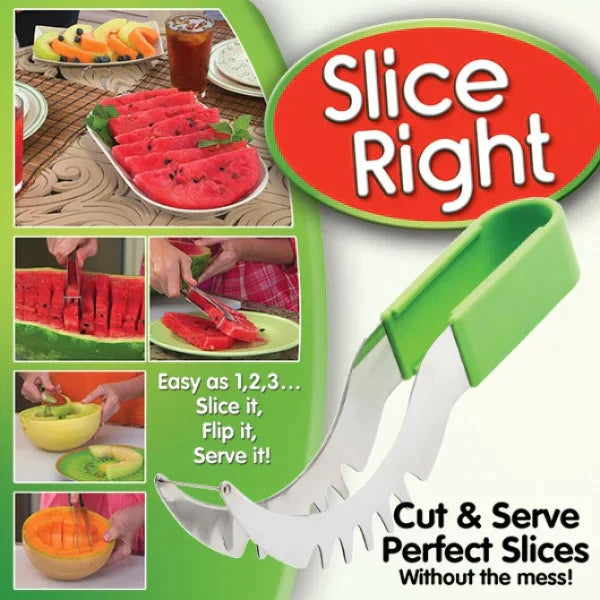 1+1 CADOU Feliator pentru pepene Slice Right